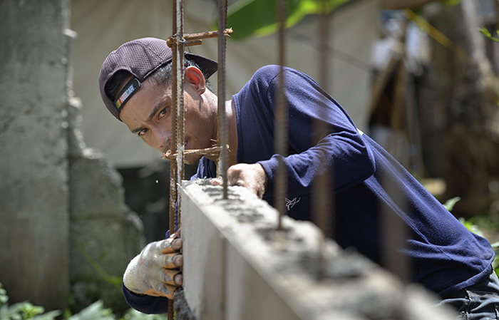 Local organisations and dedicated volunteers continue rebuilding the Philippines.